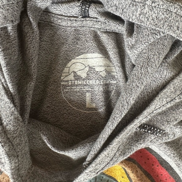 Morrison Colorado Grey Long Sleeve Graphic Shirt size Large - Picture 4 of 4